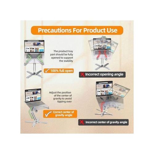 product_image_name-Generic-Support réglable pour ordinateur portable ergonomique-1