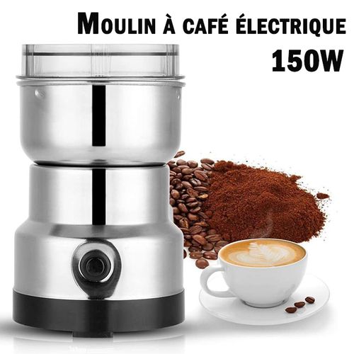 Imperial Moulin à Café Électrique 150 W, Broyeur Multifonctionnel en Acier  Inoxydable à prix pas cher