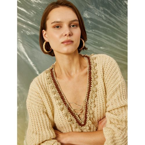 Koton PULL MAILLE BEIGE a prix pas cher Jumia Maroc