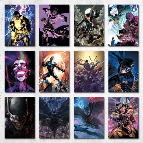 product_image_name-Generic-Dc Main Characters, Batman, Superman, Collection 3, 12 Poster A5-1