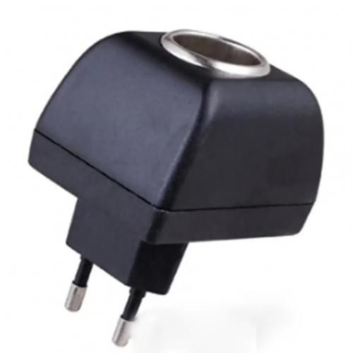 Generic Adaptateur allume-cigare pour voiture AC 220V à DC 12V  convertisseur de prise UE à prix pas cher