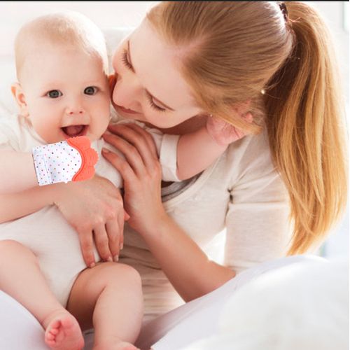 Generic Gant Dentition Bebe Enfant , Moufle Mitaine Soulager la Douleur des  Dents Bebe et Enfant, Sucette En Silicone à prix pas cher