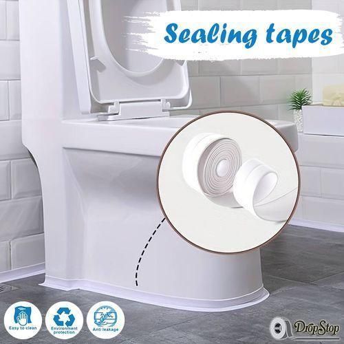 product_image_name-Drop Stop-شريط عازل للماء لحافة الحوض، المراحيض، الحمام، شريط إحكام للزاوية الجدارية-1
