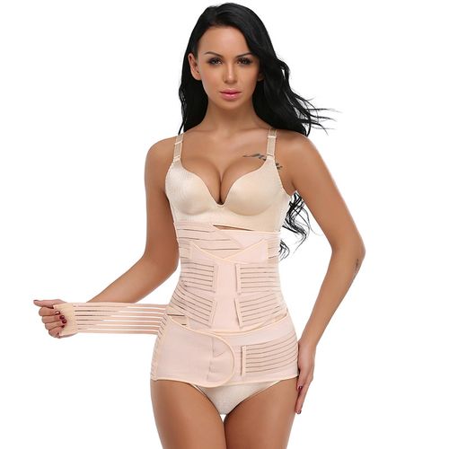 3 En 1 Postpartum Support-récupération Ventre/bassin Ceinture Shapewear  Ceinture