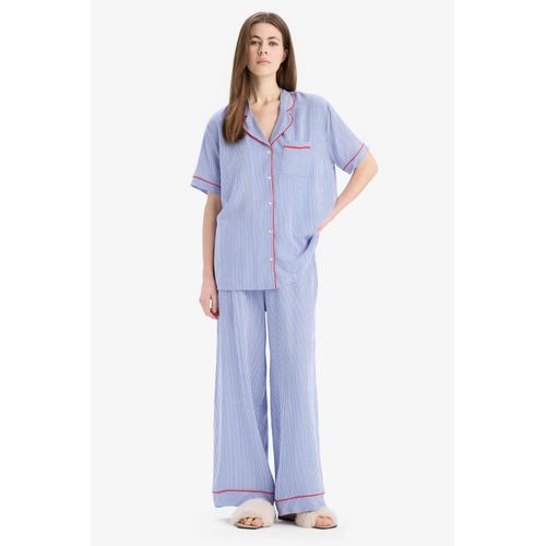 product_image_name-Defacto-طقم قصة عادية بأكمام قصيرة من قطعتين-1