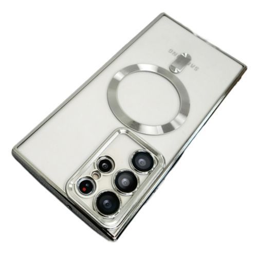 product_image_name-Generic-Coque Compatible Avec Samsung Galaxy S24 ULTRA Souple Transparente Charge sans fil silver-1