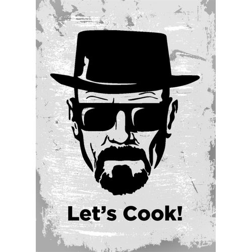 product_image_name-Generic-Heisenberg lets cook   Style 71 Poster Chambre Haute Qualité-1