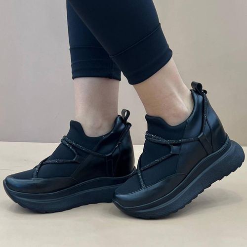 product_image_name-Generic-Baskets pour Femme Tendance Turkey Espadrille Ref 41 - Noir-1