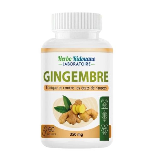 product_image_name-Herbo Ridouane-Complément alimentaire Gélules d'extrait de racine de Gingembre Extrait de Gingembre 60 GÉLULES 300 mg.-4