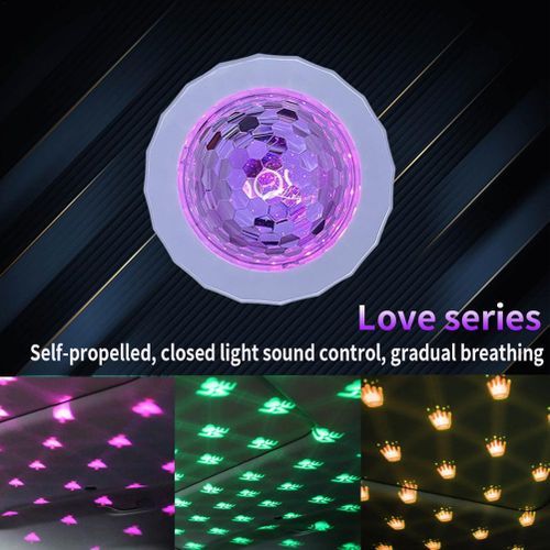 MINI BOULE DISCO À LED - 3 W