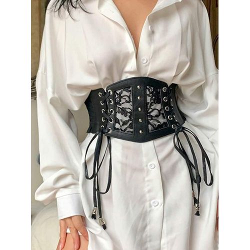 product_image_name-Generic-حزام كورسيه مرن عريض دانتيل للحفلات-2