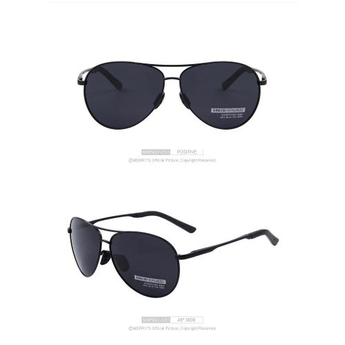 Merry S lunettes de soleil polarisees UV400 pour hommes protection de conduite a prix pas cher Jumia Maroc