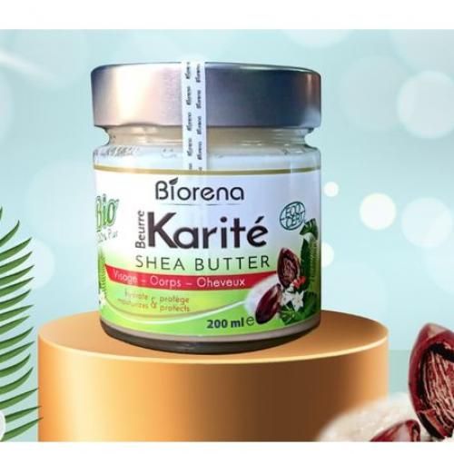 Beurre de Karité Maroc - 100% naturelle pour visage et cheveux