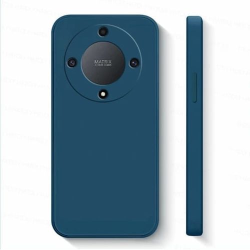 Case Coque Pochette Silicone Compatible avec Honor X9B Bleu a prix pas cher Jumia Maroc
