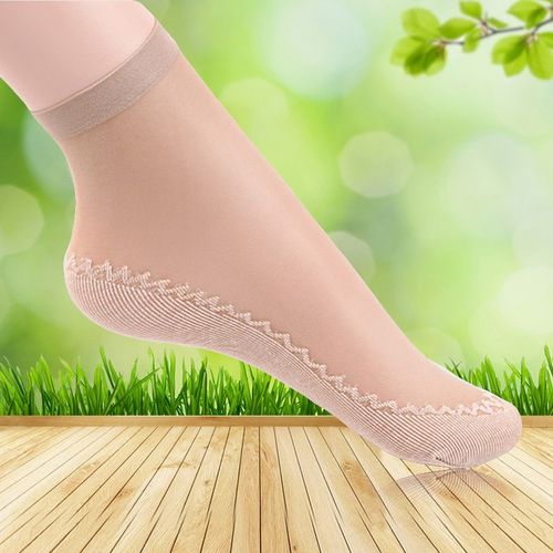 product_image_name-Generic-Lot de 5  Pièces  dames chaussettes dames courtes transparentes-3