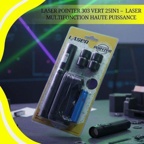 product_image_name-Generic-Laser Pointer 303 Vert 25IN1 – Laser Multifonction Haute Puissance-2