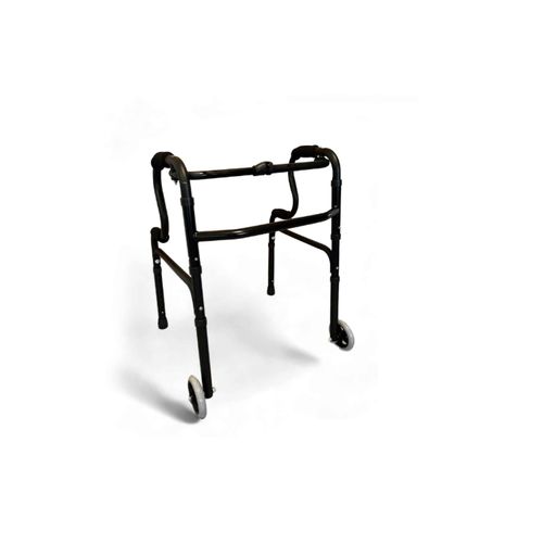 Generic Déambulateur articulé pliable Noir   Ref : L3006LN