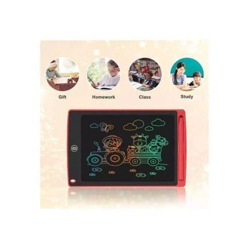 product_image_name-Generic-Tablette d'écriture LCD 8.5 pouces pour enfants rouge-5