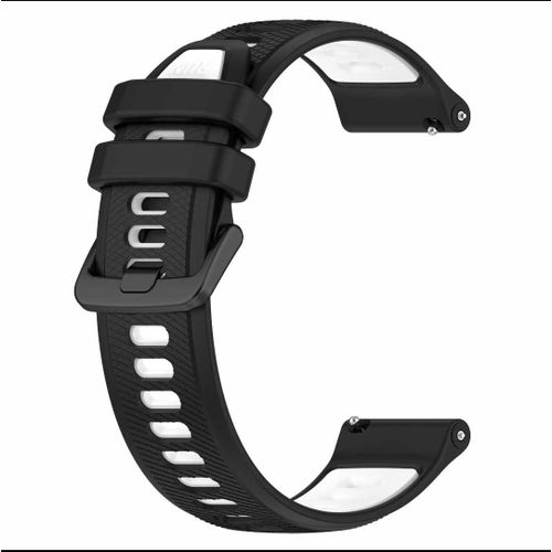 Generic Bracelet de rechange en silicone 22m pour Garmin Forerunner 265/  Forerunner 255/ Venu 2/Forerunner 745/ Vivoactive 4 **La montre n'est pas  incluse** à prix pas cher