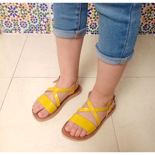Sandale on sale fille yellow