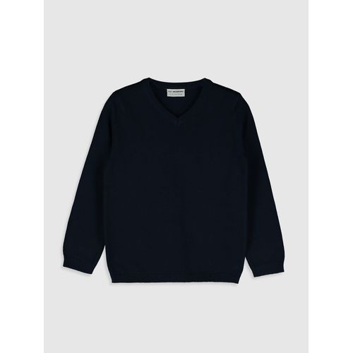 Lc Waikiki Pull fille à manches longues et col en V à prix pas cher