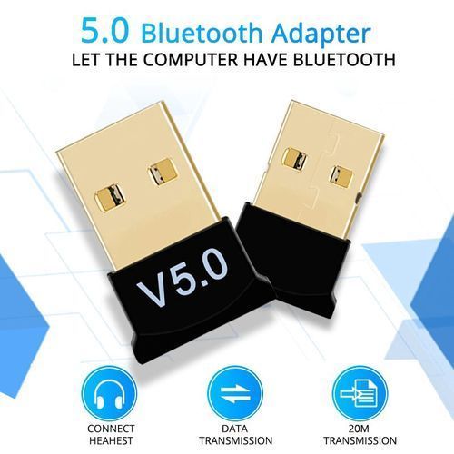 Generic Clé Bluetooth 5.0, Adaptateur Longue Transmission 20m -Support  Voice & Data à prix pas cher