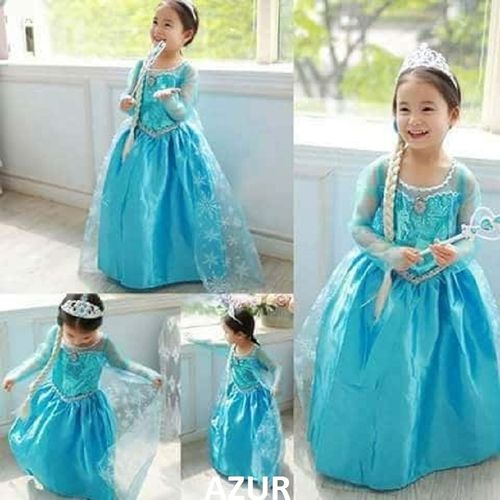 Déguisement Elsa - Taille M + accessoires LA REINE DES NEIGES 2