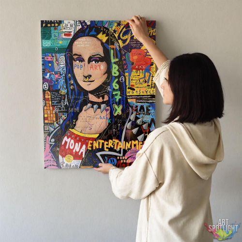 product_image_name-Generic-لوحة زخرفية مطبوعة على قماش (40x60 سم) - POPART-3