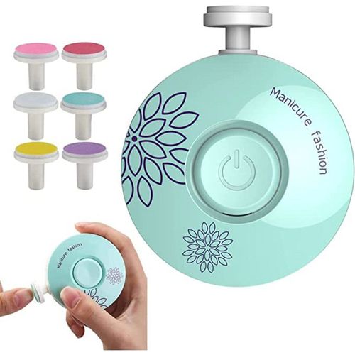 Lime à Ongles Électrique pour Bébé 6 en 1 Kit,Coupe-Ongles à Piles pour  Enfant en Bas Âge avec Éclairage LED et Six Têtes de Limage - Cdiscount  Puériculture & Eveil bébé