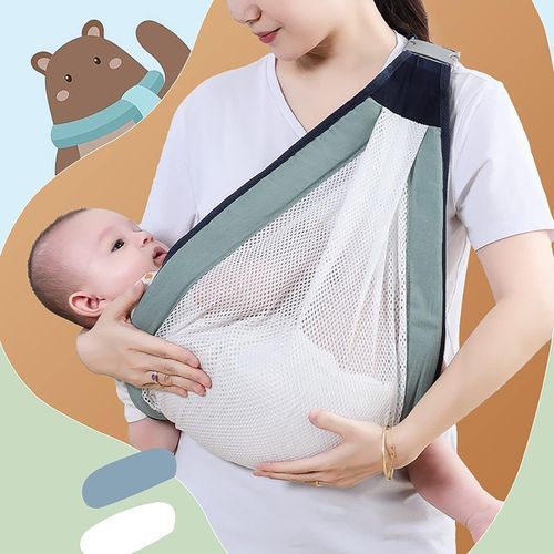 Generic Porte-bébé en tissu à mailles, Sangle de bébé, Support réglable pour  bébé, à prix pas cher