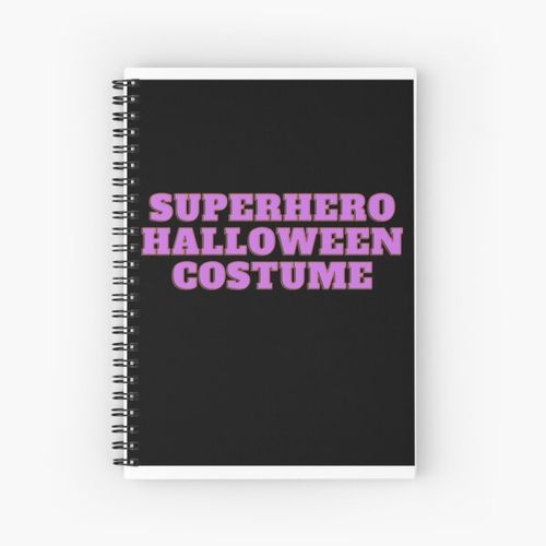 product_image_name-Generic-Superhero Halloween Costume Spiral Notebook Bloc note-1