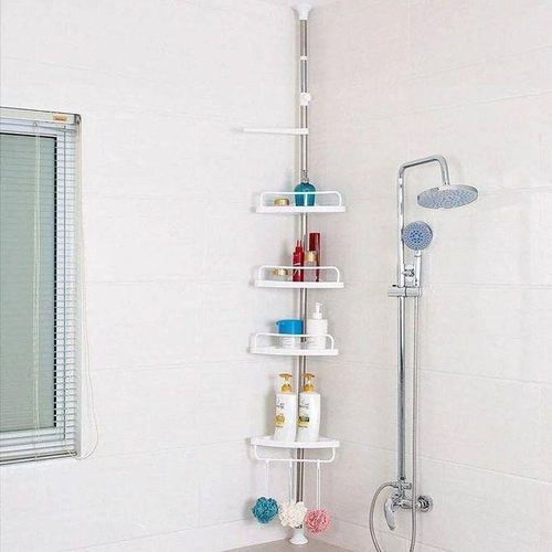 product_image_name-Generic-Étagère multi-angle murale de douche à 4 niveaux en acier inoxydable salle bain-2