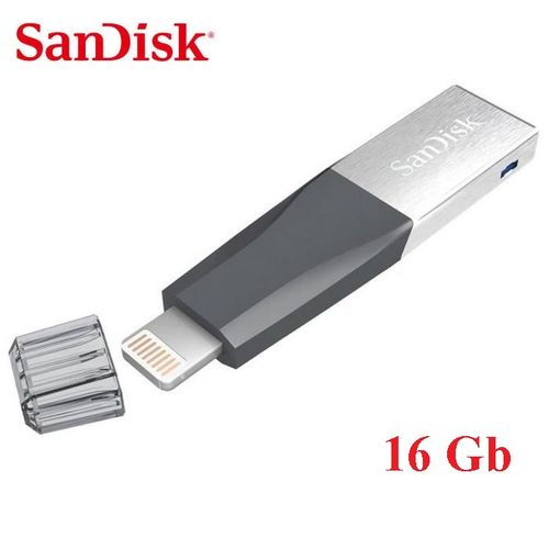 Sandisk iXpand 16Gb Lecteur Flash OTG Clé Usb 3.0 Drive Memory