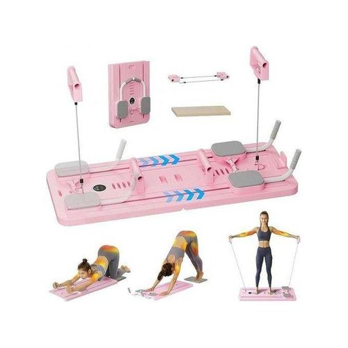 Roue Abdominale Avec Rebond Automatique - Machine Pilates Pliable - Ab Roller Fitness Pour Maison