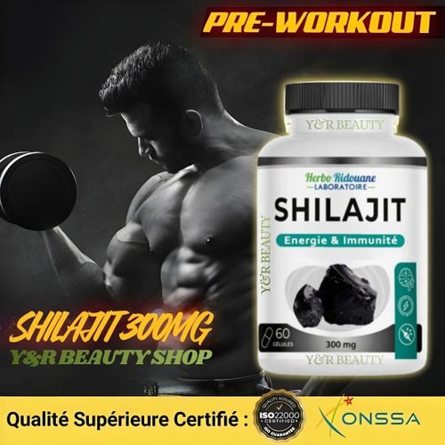 product_image_name-Herbo Ridouane-3x bottel de 180 Gélules de SHILAJIT,Shilajit Himalayan Capsules Pure Riche en acide fulvique 300mg Énergie minérale à haute dose, l'énergie et l'immunité- 60 Gélules.- 180 Gélules.-2