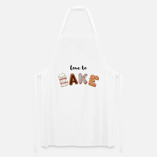 product_image_name-Generic-Cuisson muffin doux recette de gâteau ,tablier de cuisinerecette, cuire, cookie, chocolat, pâte, - طابلية مطبخ مع جيبين,-2