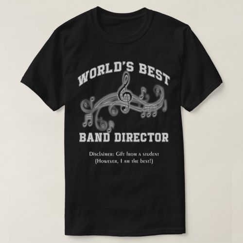 product_image_name-Generic-Worlds Best Band Director Funny Band Director T-Shirt-2