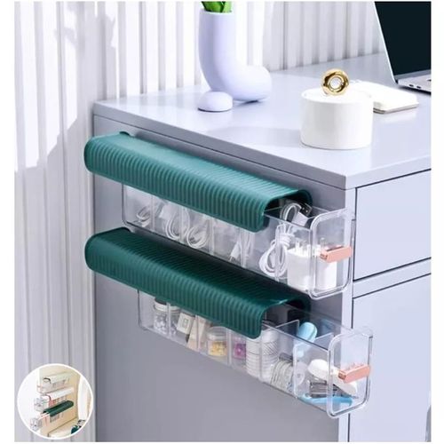 Generic Boîte de rangement 3pcs murale transparente pour sous-vêtements  armoire à chaussette à prix pas cher