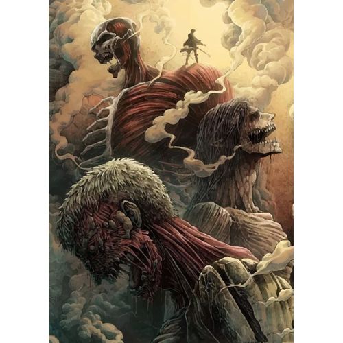 product_image_name-Generic-Attack on titan  Style 4 Poster Chambre Haute Qualité-1