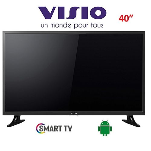 Visio TV 40&quot; Pouces Full HD Smart + Récepteur intégré - Garantie