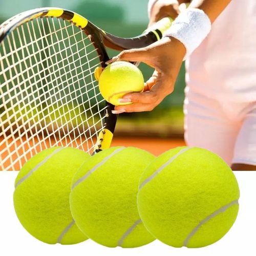 Generic Balles de Tennis, Pack de 3 balles de Tennis Jaunes à prix pas cher