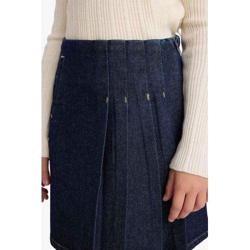 product_image_name-Defacto-تنورة بكسرات للبنات-5