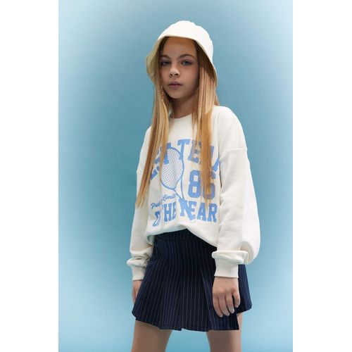 product_image_name-Defacto-Jupe Short en coton Plissée Pour Fille-1