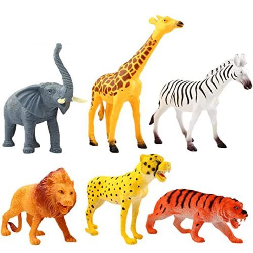 Generic 6 figurines d'animaux de ferme réalistes - Cadeau éducatif pour  enfants à prix pas cher