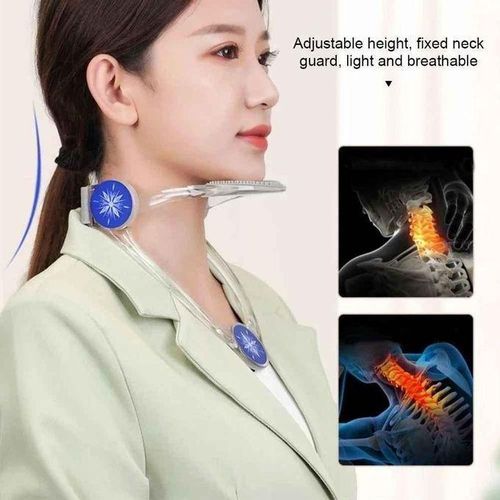 product_image_name-Generic-Support de Menton Doux et Léger, Attelle de Cou, Collier Cervical, Crochet et Boucle, Réglage à 360 Degrés, Conception Ergonomique pour Adultes-1