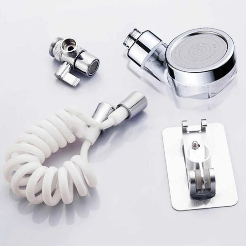 product_image_name-Generic-Ensemble Pomme de douche, douchette à main pour robinet évier, Salle de Bain-7