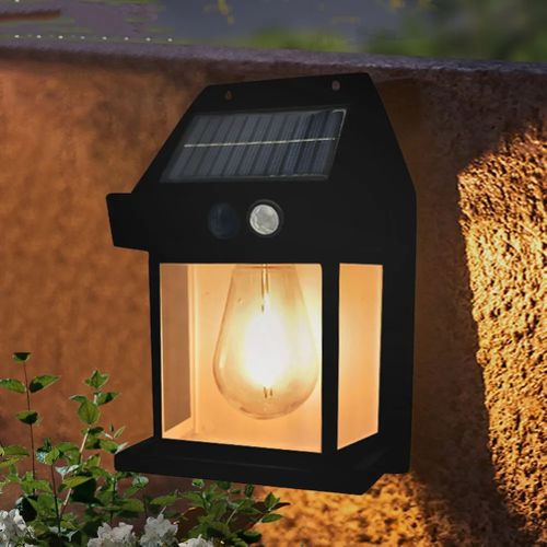 Generic Lampe Solaire sans fils avec Détecteur Mouvement