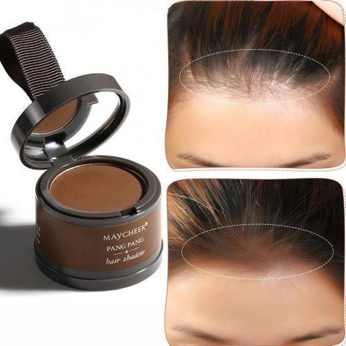 Generic Poudre d'ombre pour ligne de cheveux,Correcteur de cheveux Marron  Moyen 4g,femme et homme à prix pas cher