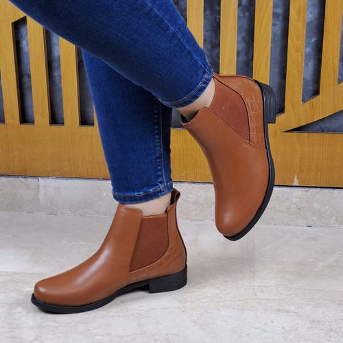 Botte marron femme pas cher top