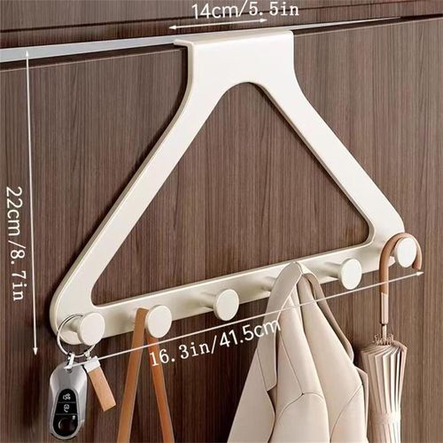 product_image_name-Generic-Porte-manteau multifonction à suspendre sur la porte – Sans perçage-3